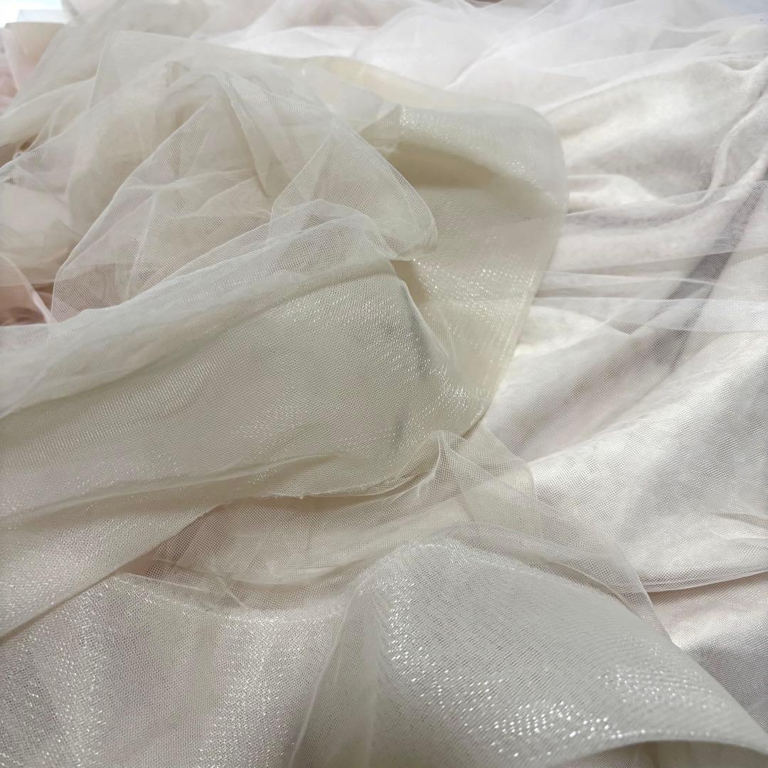 Vera Wang ベラウォン ブラッシュフリル ウエディングドレス グラデ