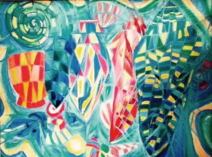 トランスフォーメーション　抽象絵画