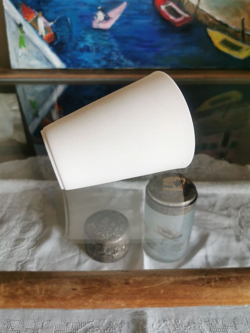 黒田泰蔵？ 白磁 端正な酒器 カップ 湯呑み WASASABI購入 約30年前