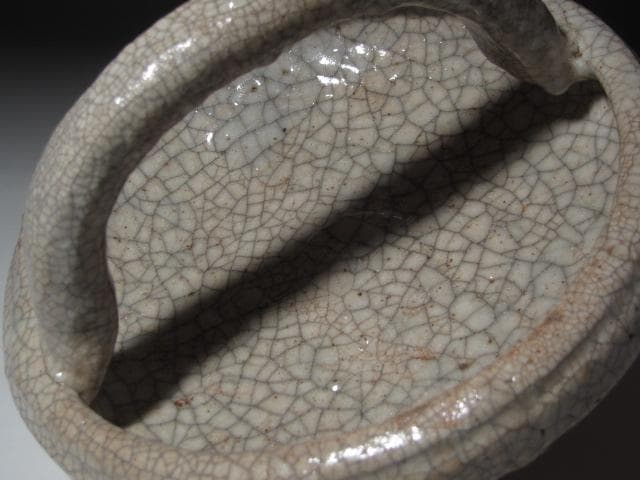 ★　古志野手鉢　荒川豊蔵極めがございます★x383