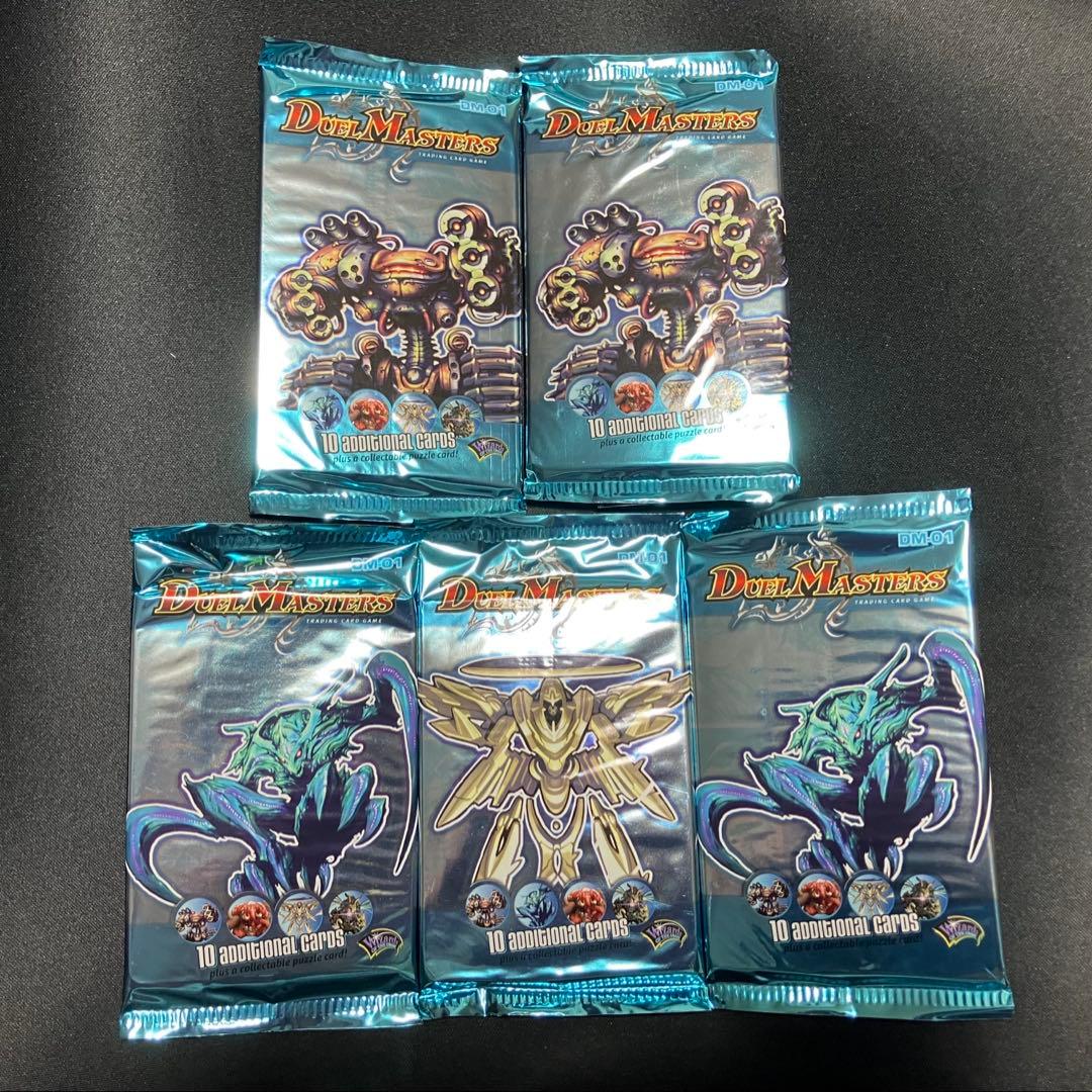 o*l様 英語版 DM-01 デュエルマスターズ　未開封　5パック