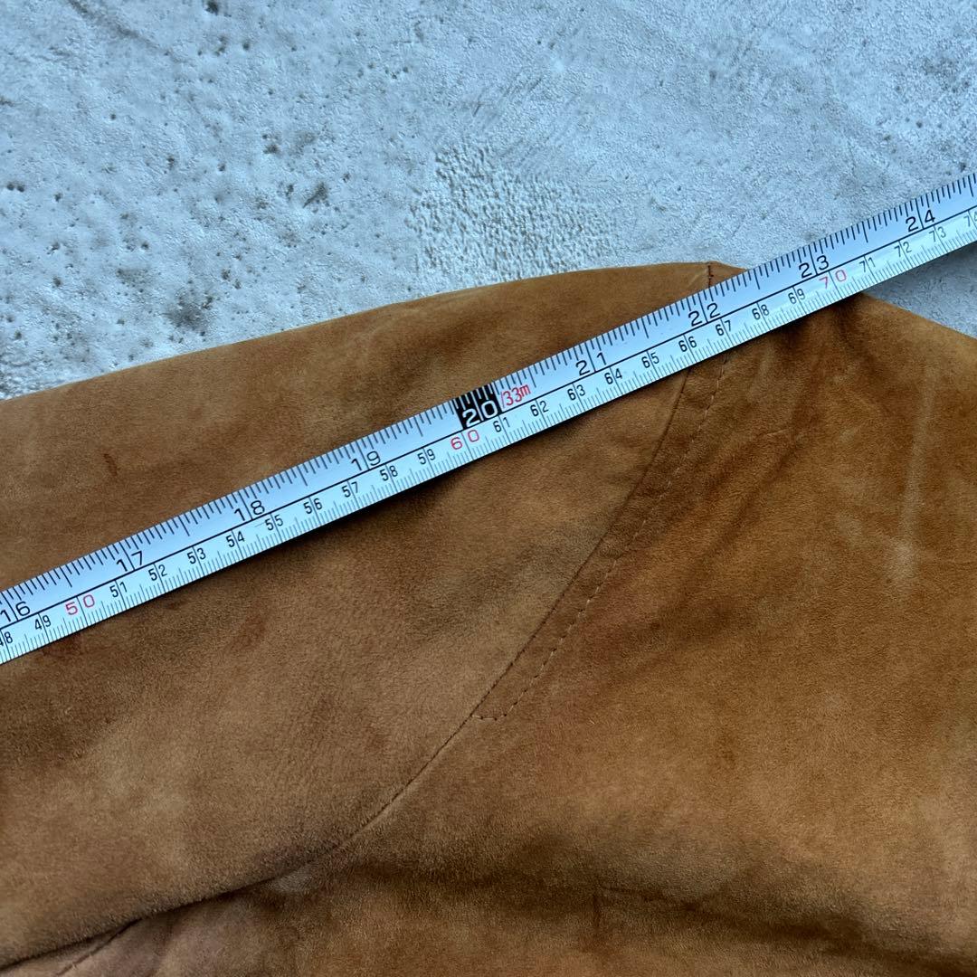 Vintage 80s ユーロ　 レザージャケット　スエードジャケット　52