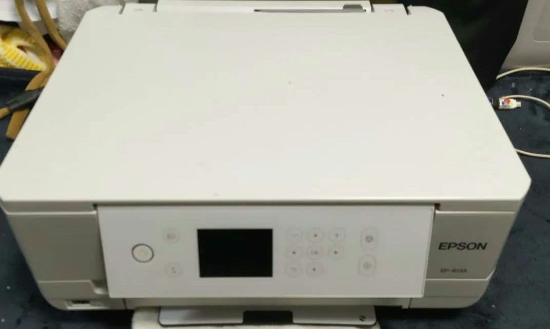 ジャンク品 EPSON EP-813A インクジェットプリンター　インク2本付
