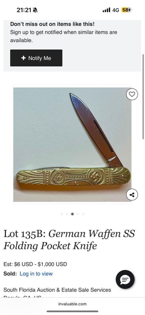 希少！当時物　ドイツ軍　折りたたみポケットナイフ、手帳、ソーイングセット