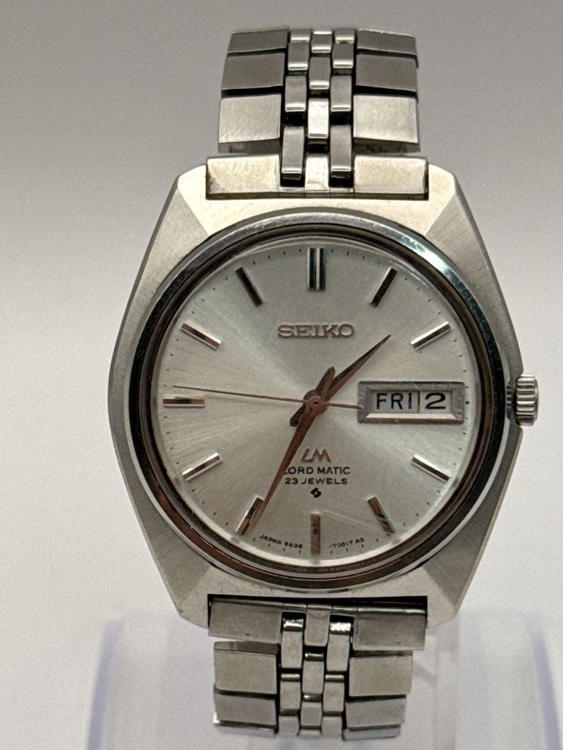 SEIKO LM ロードマチック 5606-7000 自動巻 稼動品