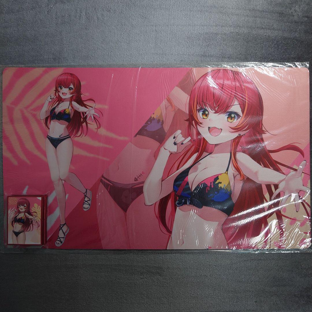 α2 ぶいすぽっ! 八重歯&ポーズ&水着 猫汰つな スリーブ&プレイマット