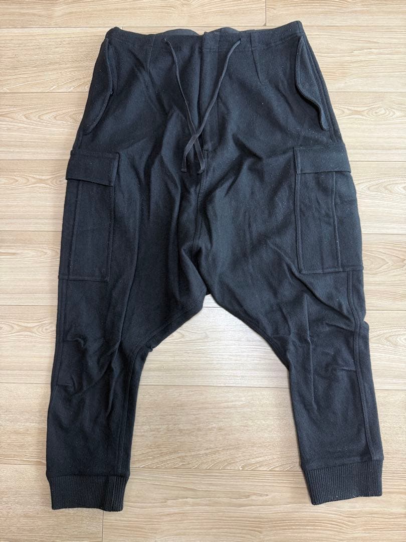 Y-3 ウールサルエルパンツ yohji yamamoto