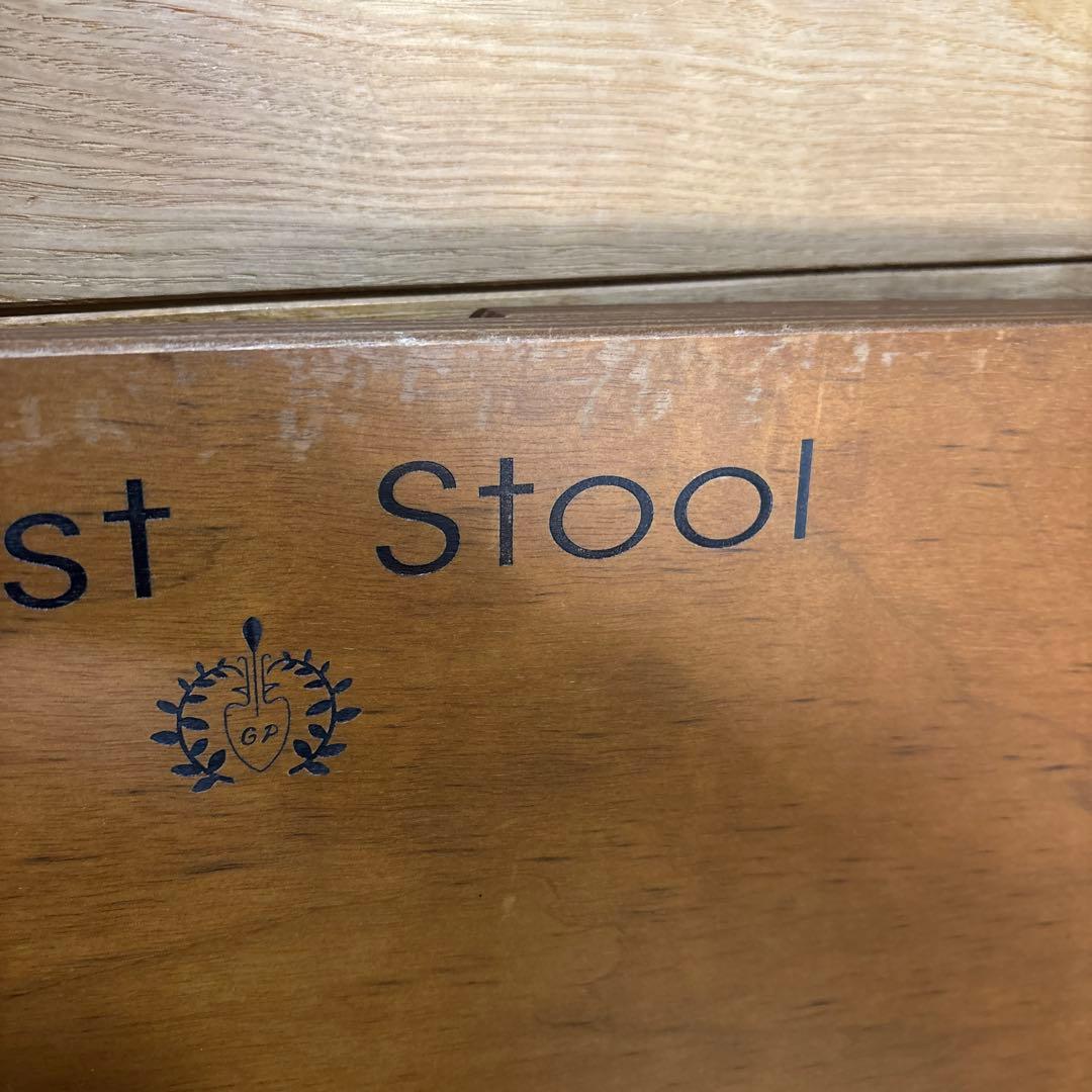 Assist Stool 木製 スツール アシストペダル付き