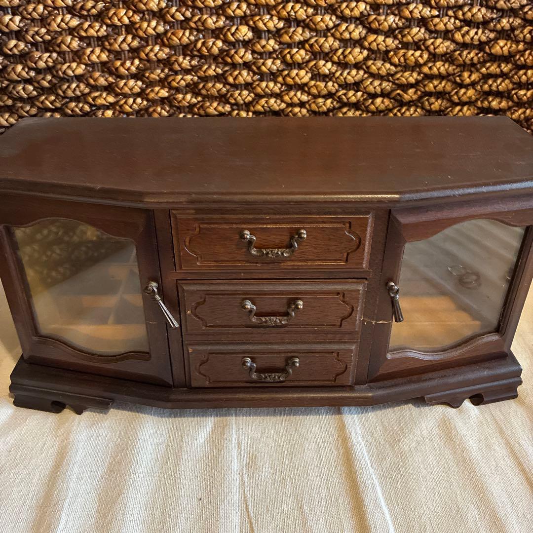 木製クラシックジュエリーボックス