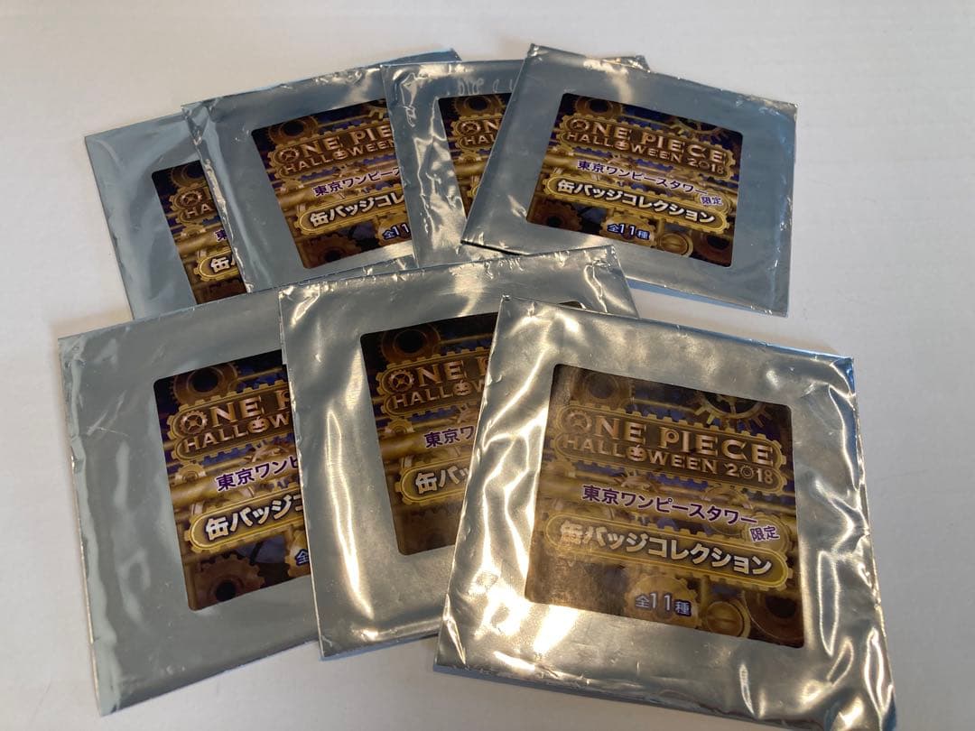 東京ワンピースタワー ハロウィン 缶バッジ 2018 コンプリート