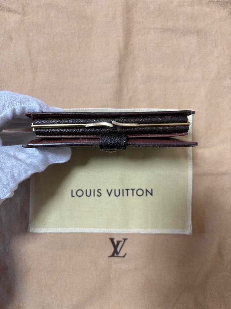 R*E様 LOUIS VUITTON 二つ折り財布 モノグラム　ポルトモネビエヴ
