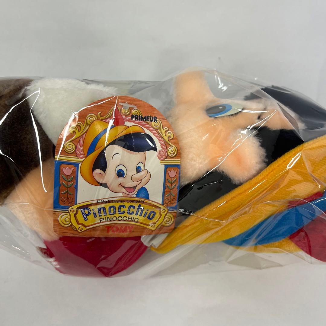 TOMY ディズニー　ピノキオぬいぐるみ　ヴィンテージ