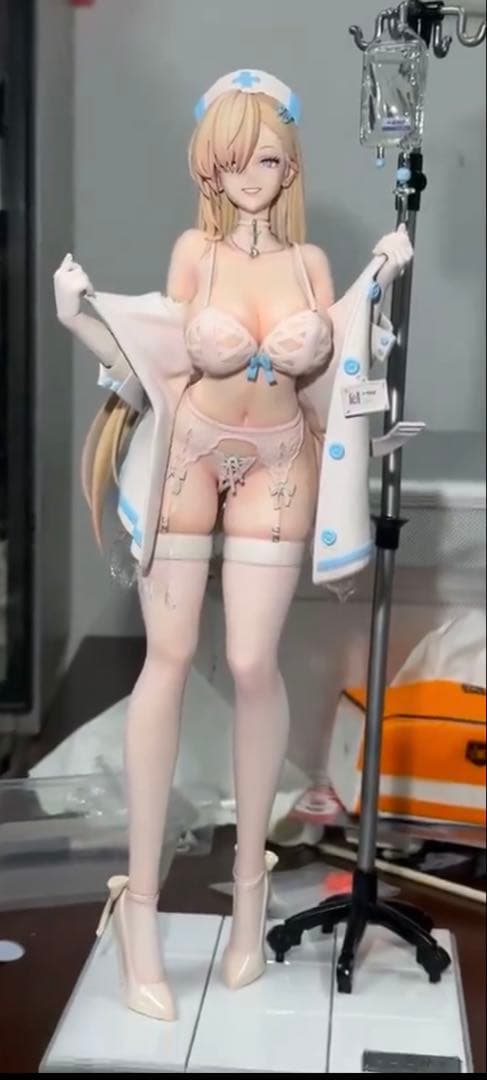 ブルーアーカイブ　ナース 一之瀬アスナ ガレージキット　フィギュア 2体セット