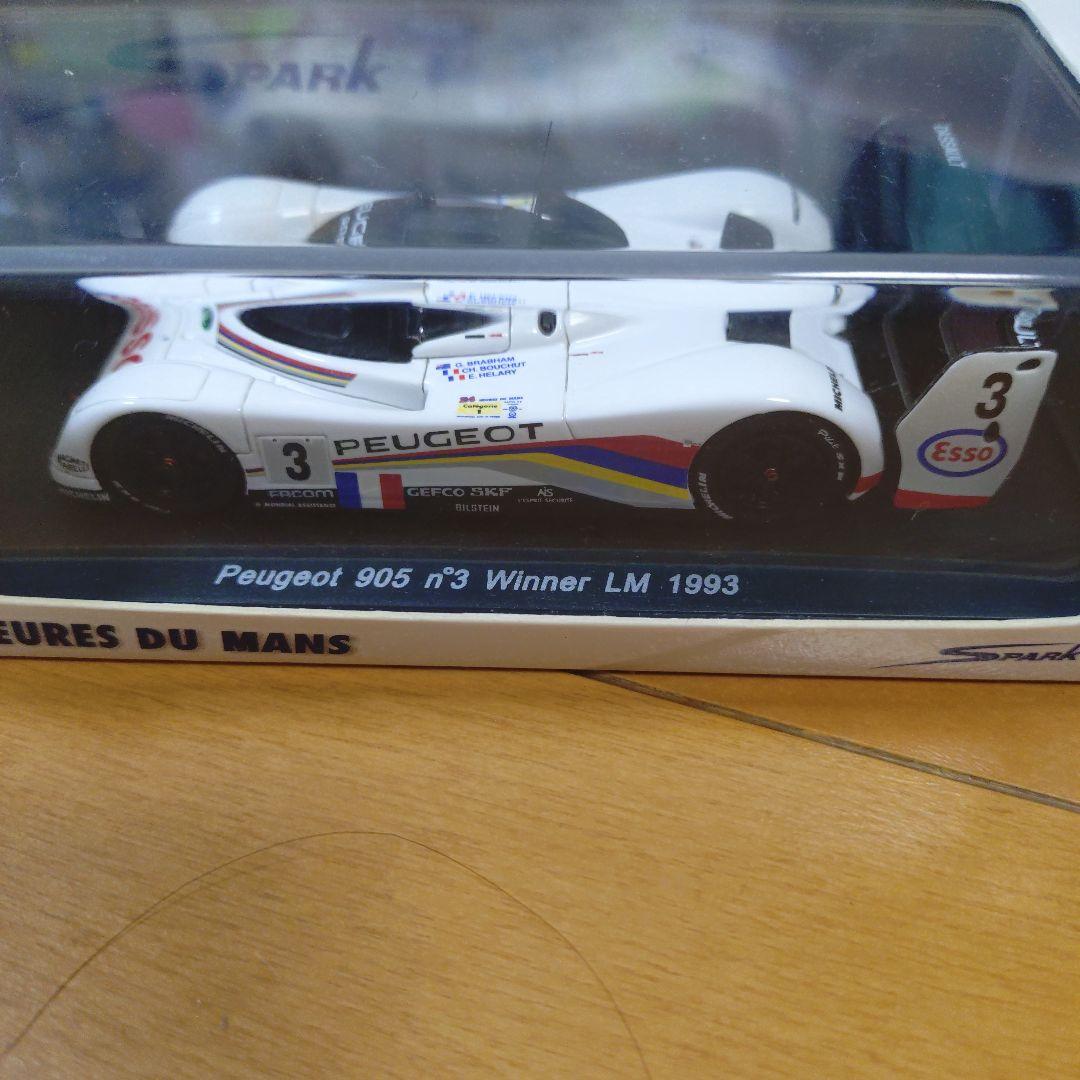 m*y様 Peugeot 905 n°3 Winner LM 1993 ミニカー
