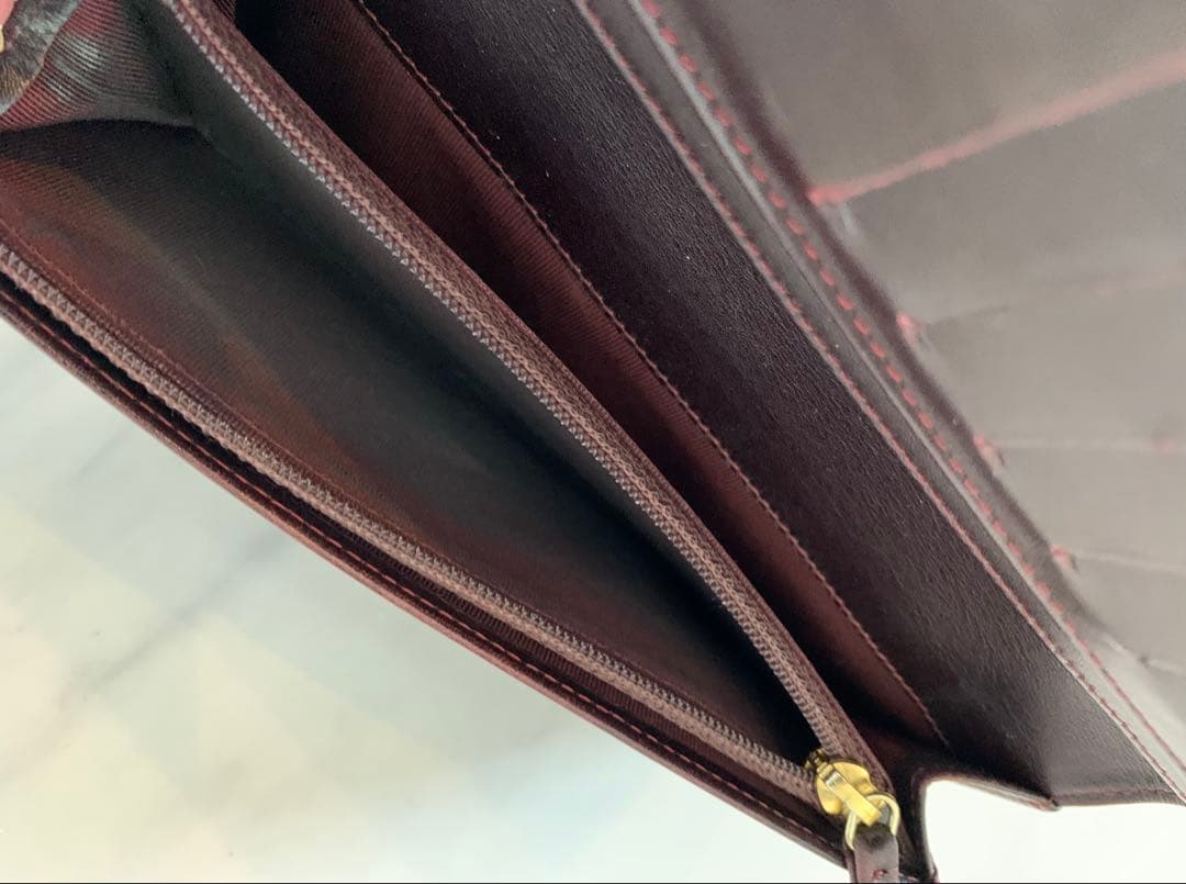 【Paper】 CHANEL キャビアスキン2つ折り長財布／美品