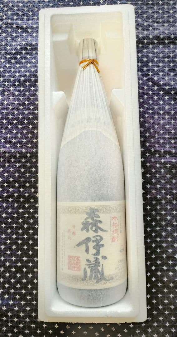 【新品】森伊蔵 1800ml 焼酎　古酒　旧ラベル