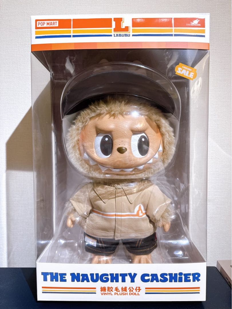 ラブブ The Naughty Cashier ぬいぐるみ LABUBU