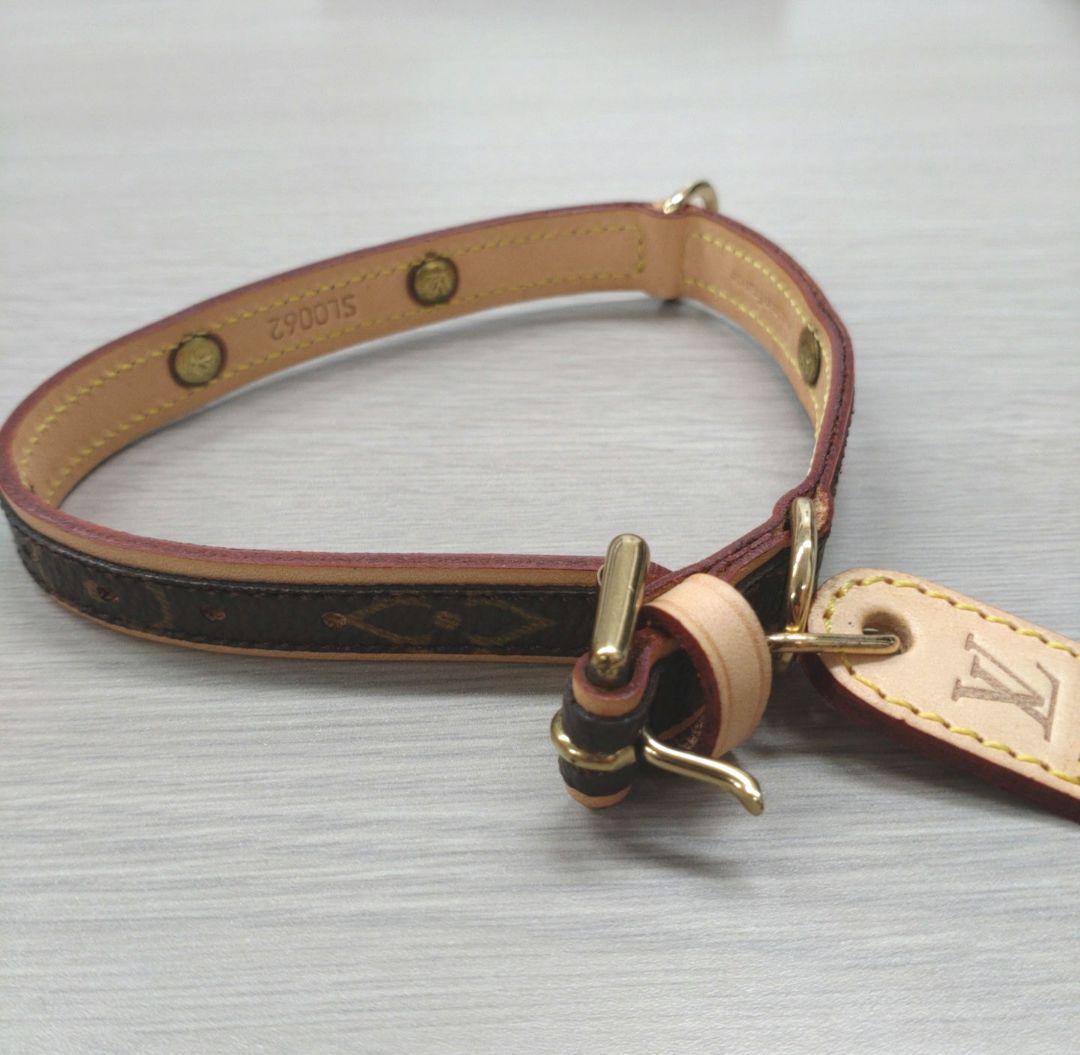 【新品・未使用】LOUIS VUITTON モノグラム 小型犬用 首輪・リード