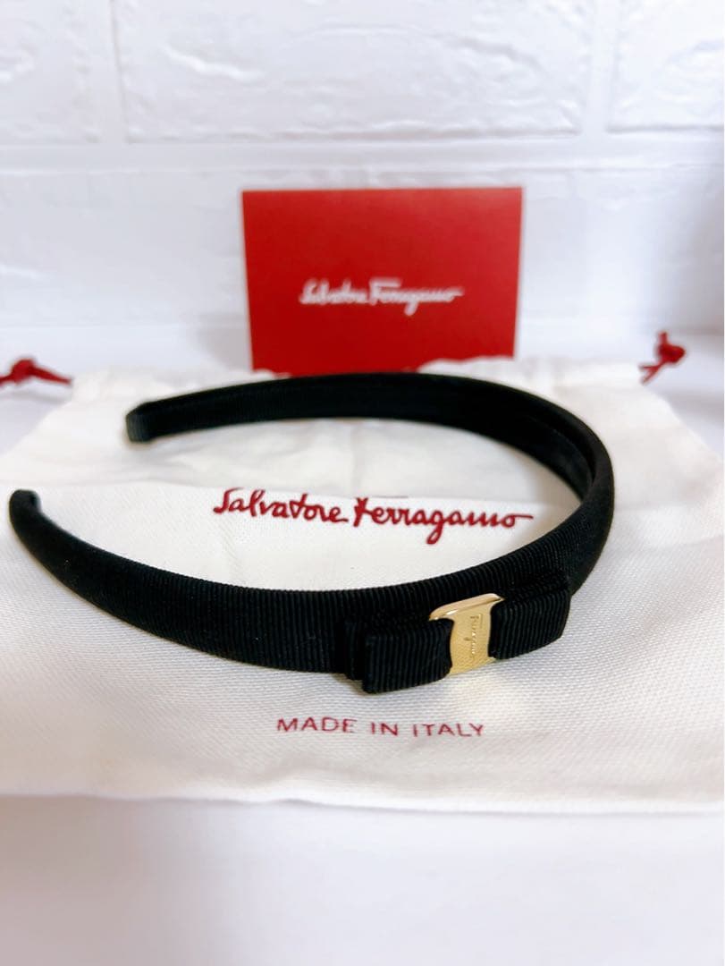 サルヴァトーレフェラガモ Salvatore Ferragamo カチューシャ