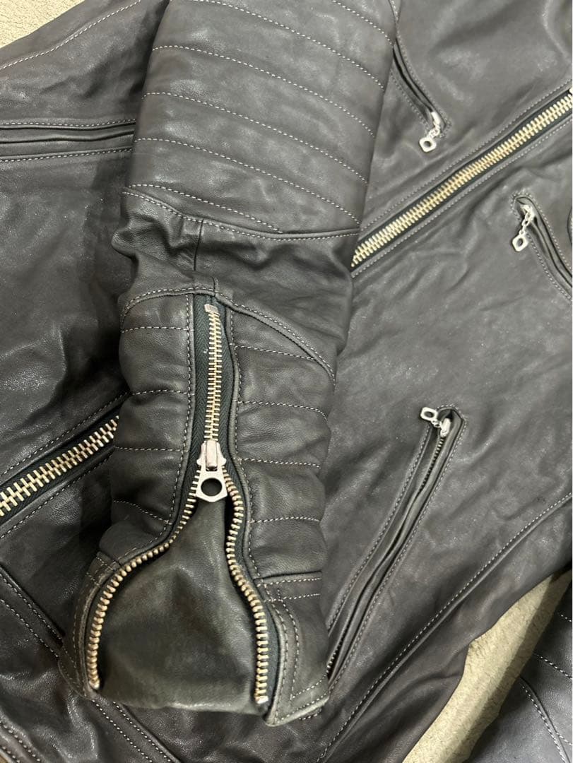 フランシストモークス　シングル　ホースハイド　ライダース サイズ4