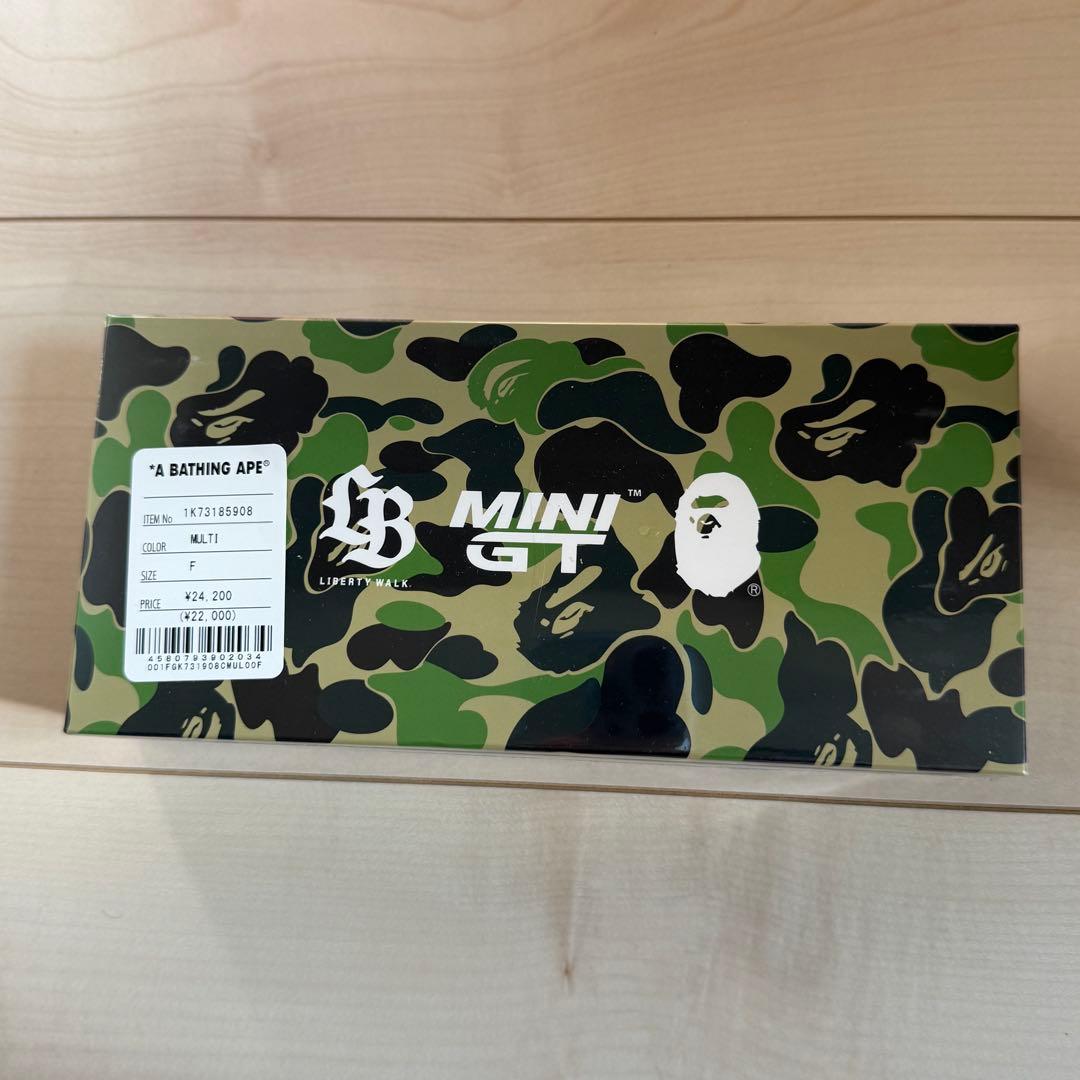 BAPE X LBWK NISSAN 1/64 4PCS SET ①