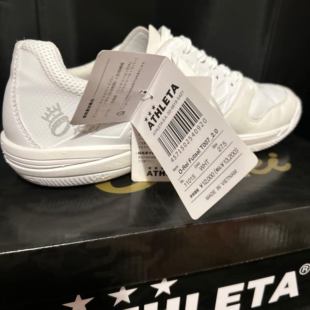 アスレタ　オーヘイ　フットサルシューズ　T007-2.0 27.5センチ