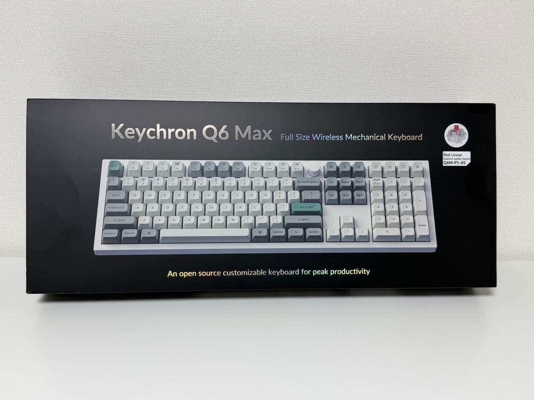 Keychron Q6 Max フルサイズワイヤレスキーボード 日本語配列