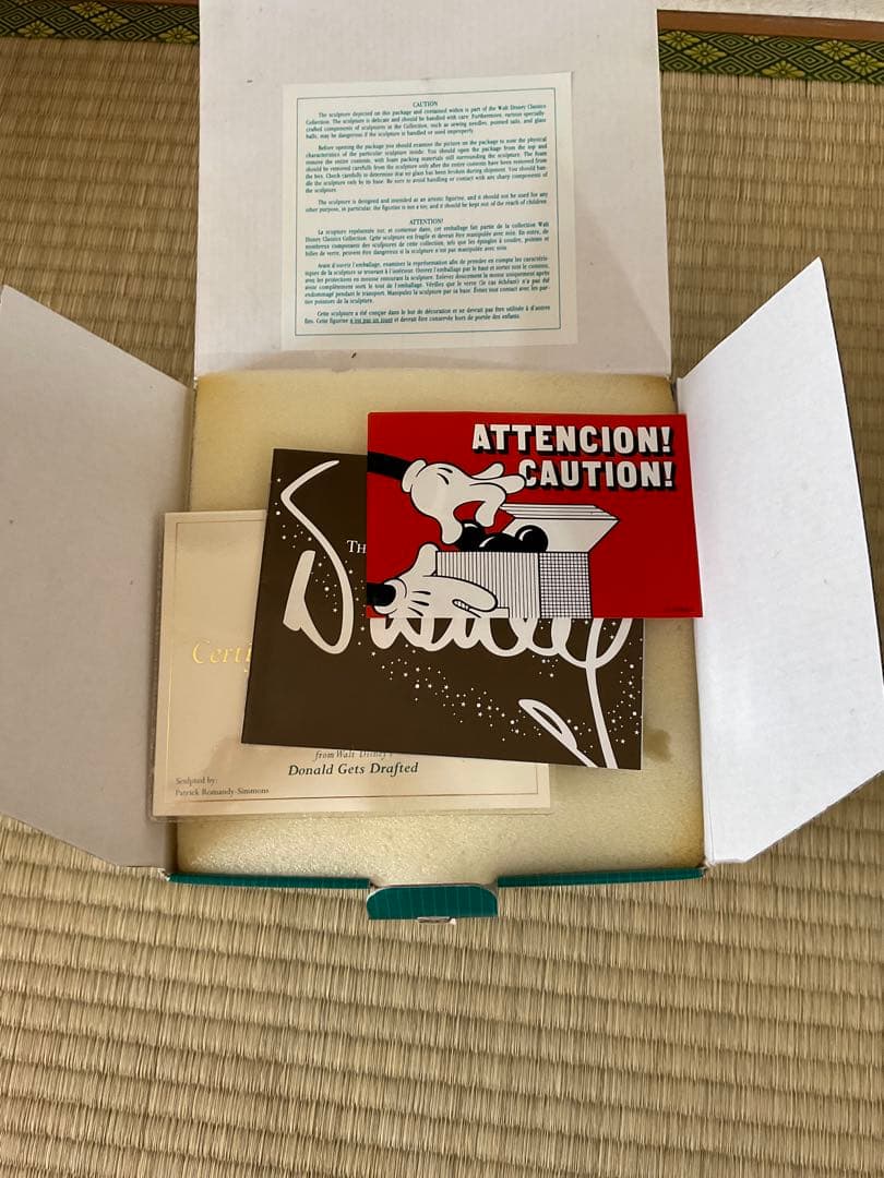 ドナルドダック　WDCC フィギュア　希少　ドナルドの入隊