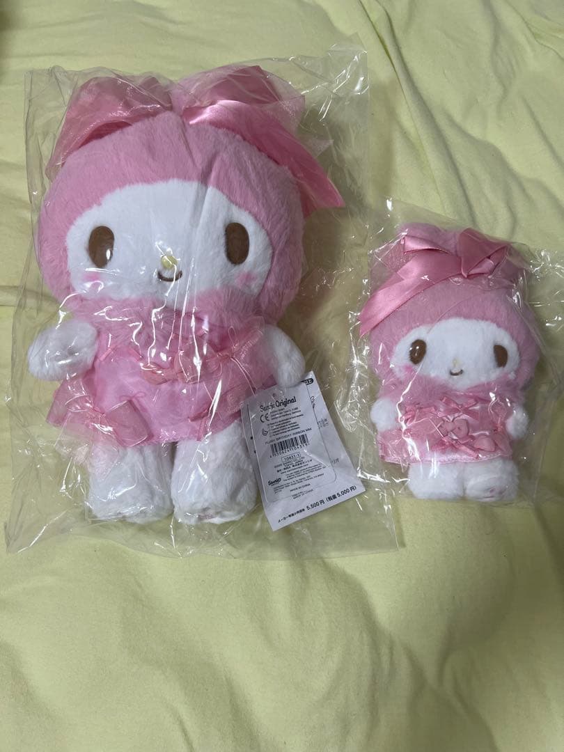 サンリオ マイメロディ 50周 リボン姫 マスコットホルダー バースデードール