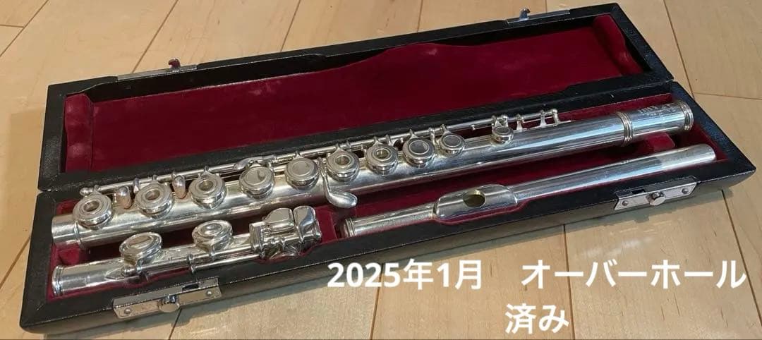 SANKYO フルートArtist RC リングキー　総銀