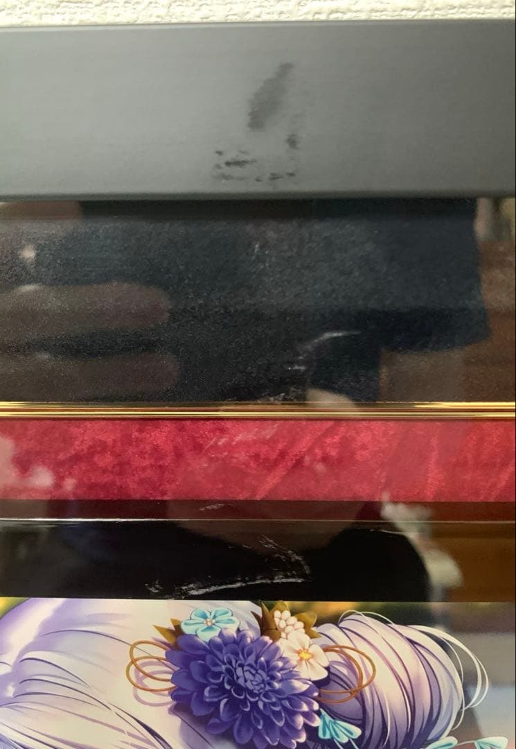 ピロ水　はにかみ彼女　版画　漆塗り　直筆サイン入り　シリアル番号付き　値段交渉可