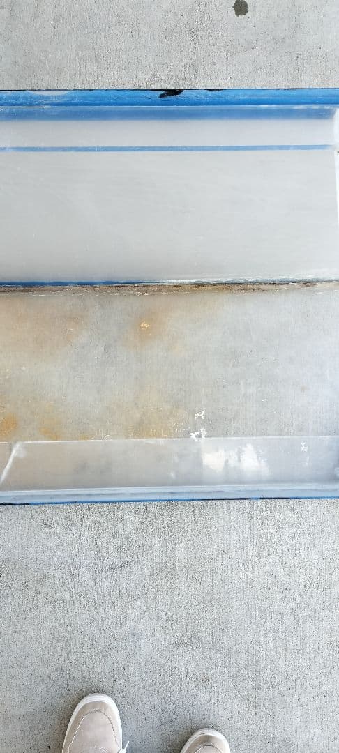 アクリル水槽 150x45x60cm 水漏れあり 津市まで取りに来てくれる人限定