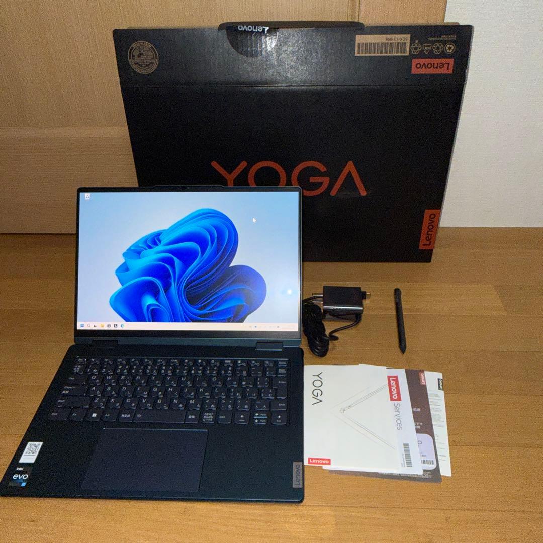 美品 Lenovo Yoga7 Gen8 i7/16G/512G デジタルペン