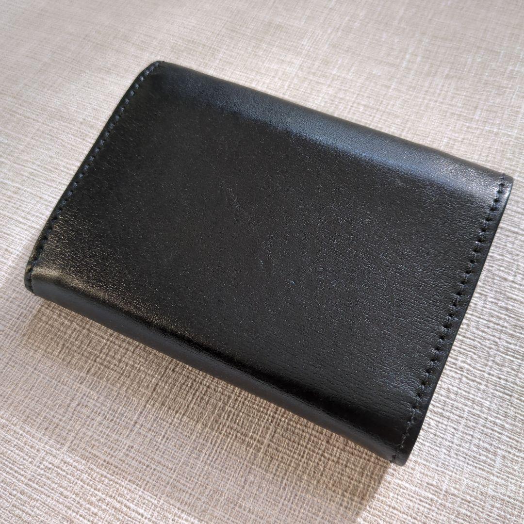 美品　JIL SANDER　ベビーウォレット　三つ折り財布　ミニ財布　レザー