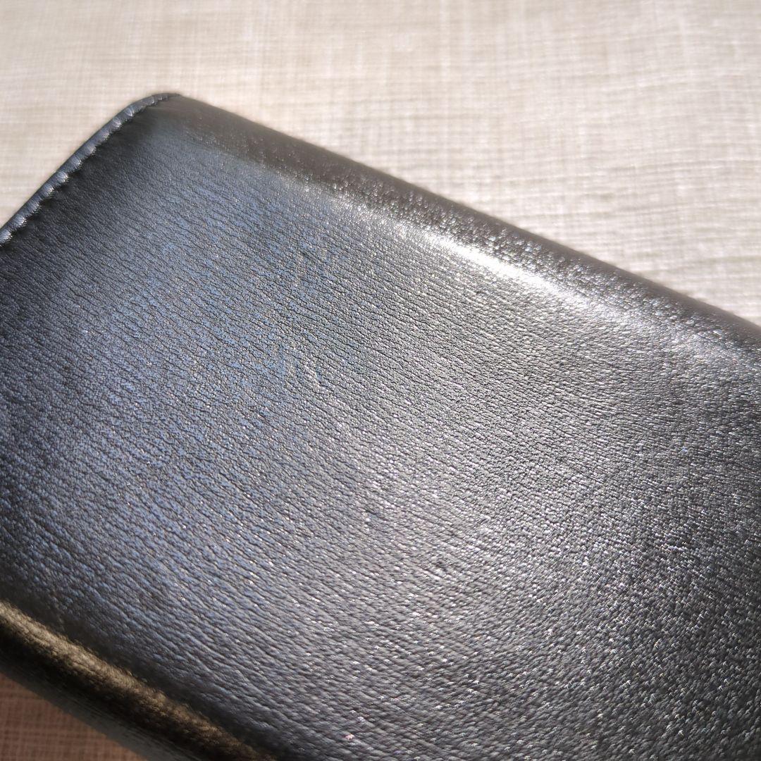 美品　JIL SANDER　ベビーウォレット　三つ折り財布　ミニ財布　レザー