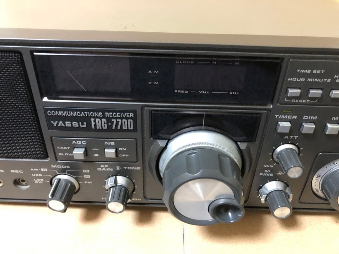 YAESU FRG-7700 受信機
