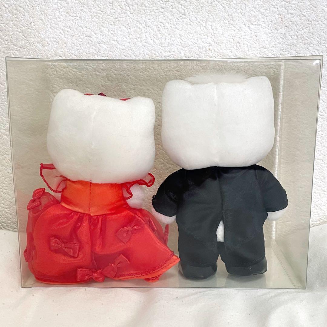 ハローキティ ダニエル リボン ドレス ぬいぐるみ ペア 平成レトロ サンリオ