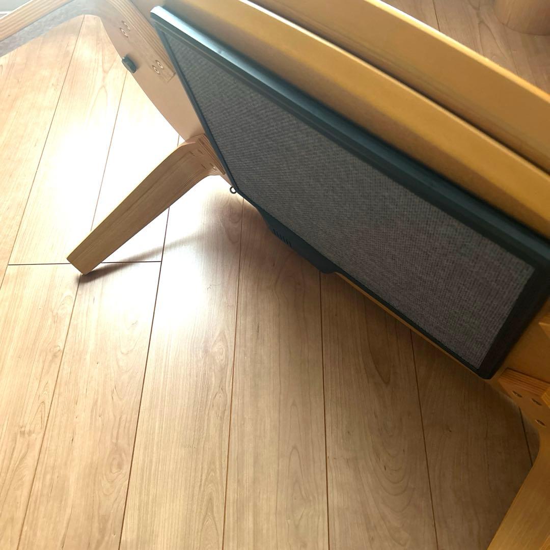 【無印良品】こたつローテーブル（保証書、説明書あり）　タモ材