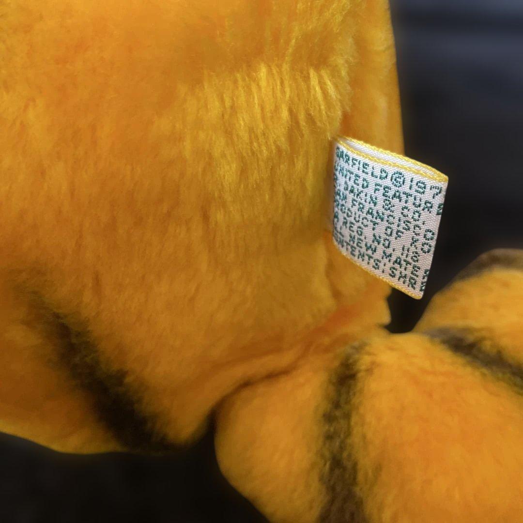 レア サイズ大 USA ヴィンテージ ガーフィールド ぬいぐるみ 1980s