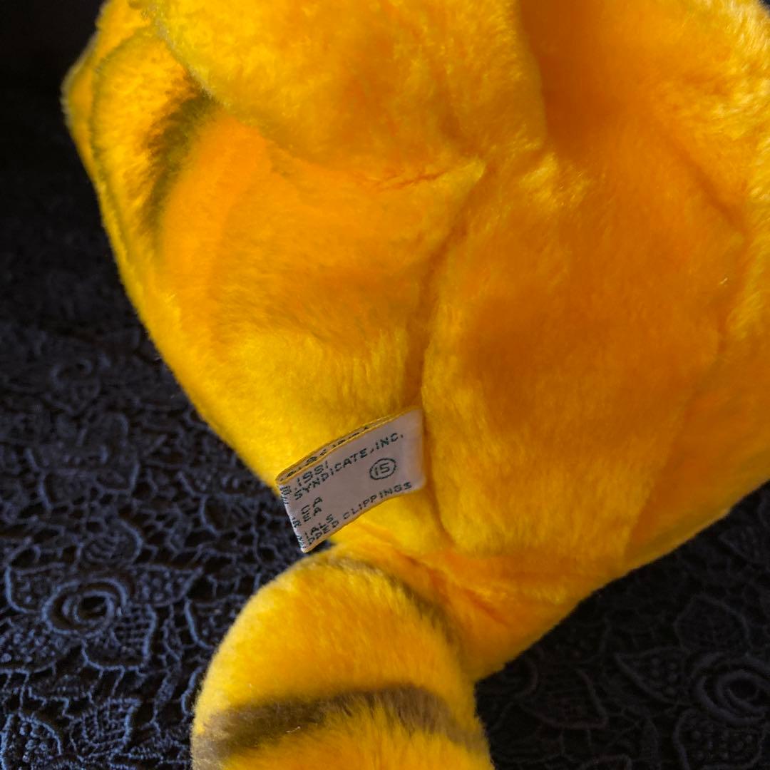 レア サイズ大 USA ヴィンテージ ガーフィールド ぬいぐるみ 1980s