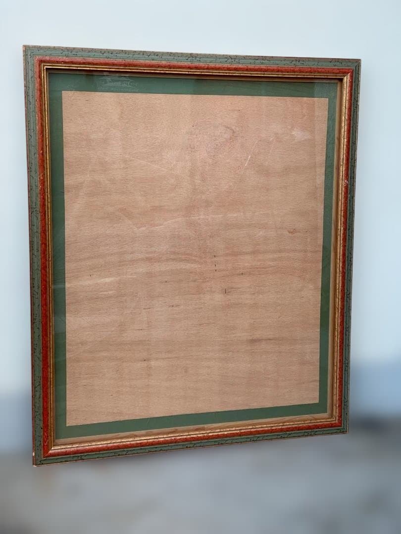 木製 フレーム 額縁 大型 絵画 写真 ポスター 展示 北欧 ヴィンテージ