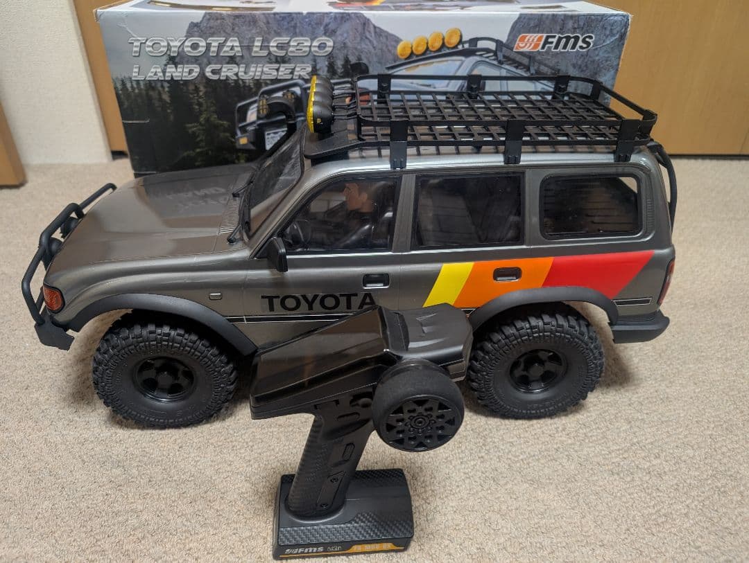 ホビーラジコン FMS 1:10 FCX10 TOYOTA LC80 LAND CRUISER