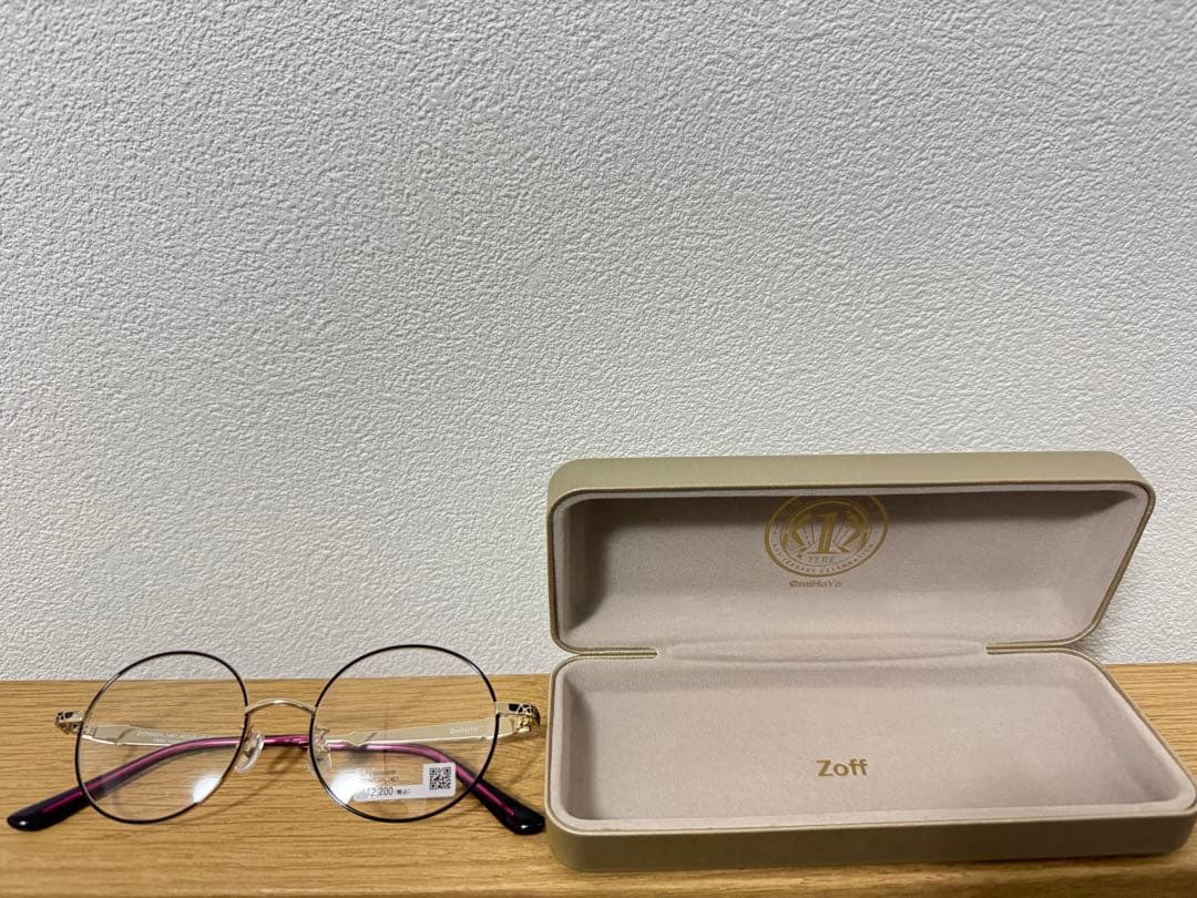 【1/14までの出品】Zoff 崩壊スターレイル スタレ コラボ眼鏡 カフカ