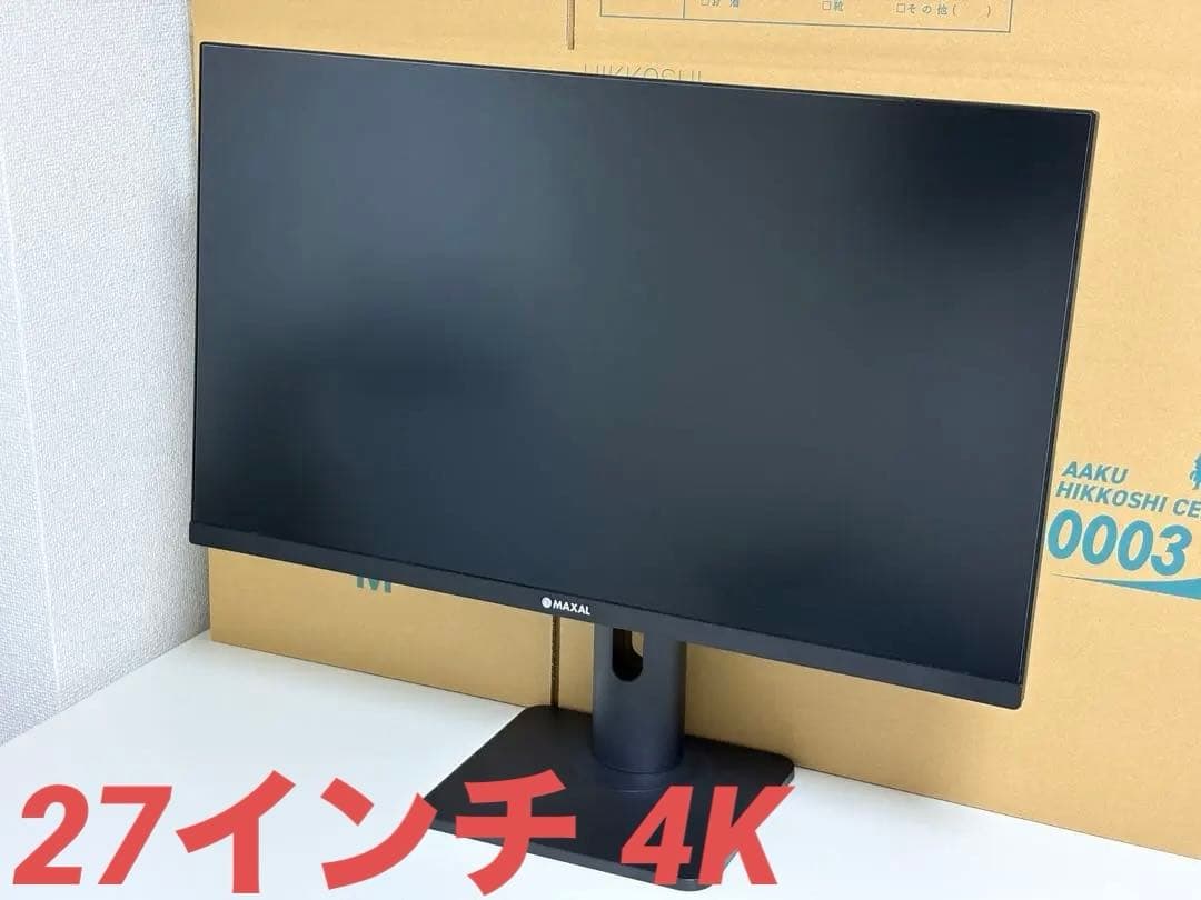 ま*つ様 27インチ4Kモニター MAXAL MA27H5U