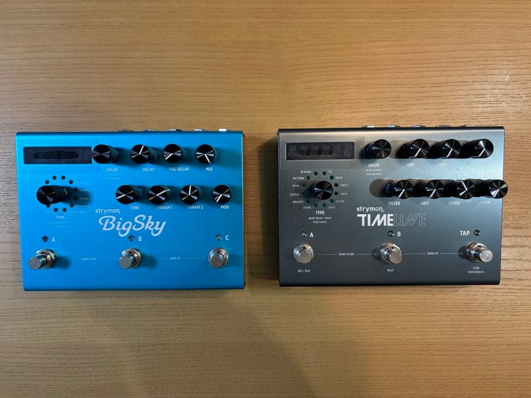 ギター strymon BigSky TIMELINE
