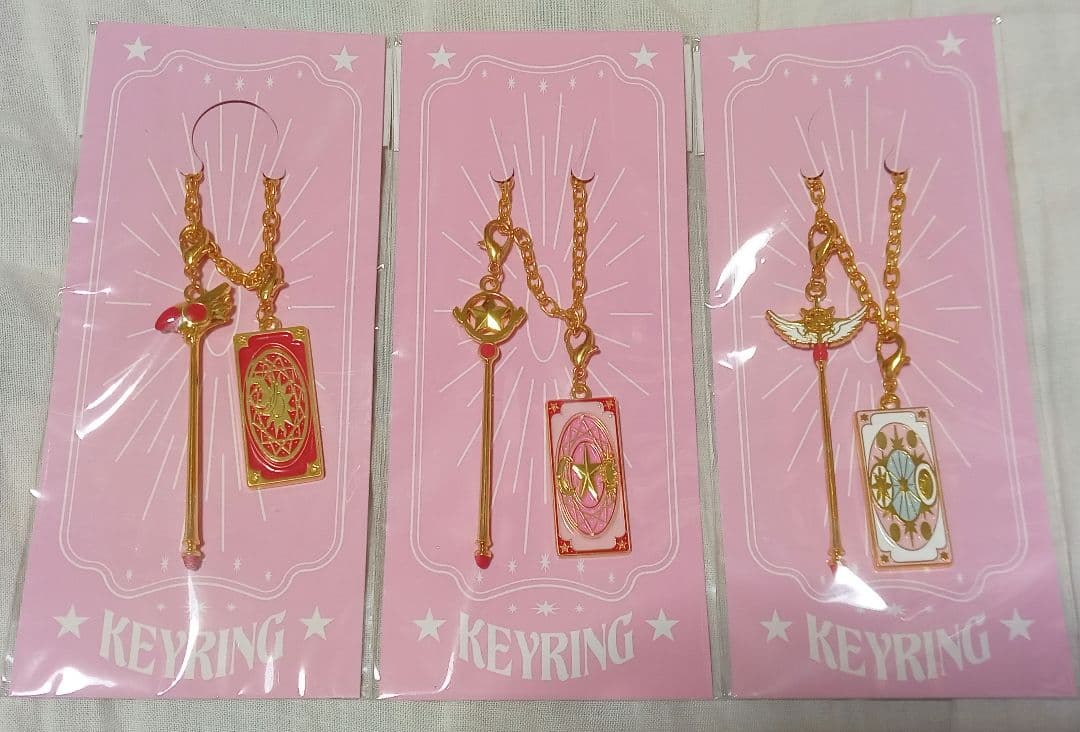 CCさくら　キーリング　韓国 チャーム キーホルダー