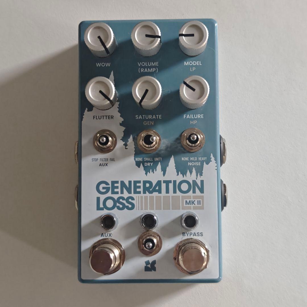 【ほぼ未使用】Chase Bliss GENERATION LOSS MK II