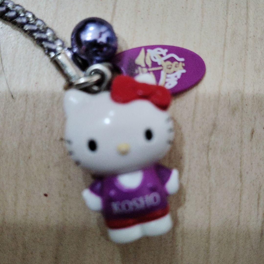 ご当地キティ　甲府商業高校ストラップ