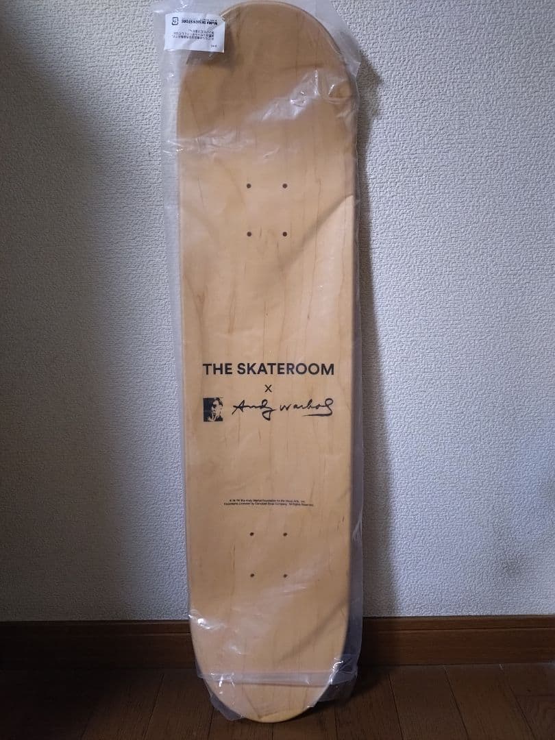 アンディウォーホル×THE SKATEROOM スケートデッキ キャンベルスープ