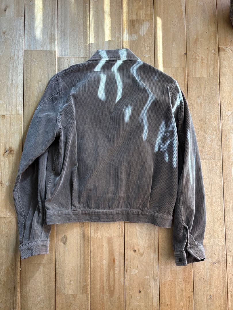 ジャケット・アウター AURALEE PIGMENTDYEDFINXCORDUROY BLOUSON